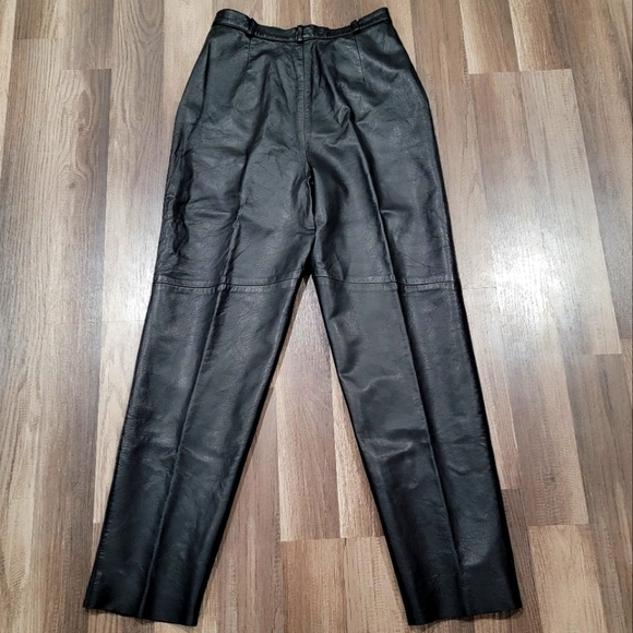 Siena Studio High Waisted Leather Pants - Picture 2 of 6